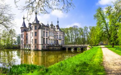 Kasteel Poeke in Belgie