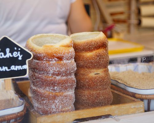 Trdelnik, een Tsjechisch dessert