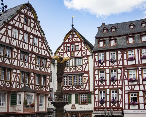 Vakwerkhuizen in Bernkastel-Kues 