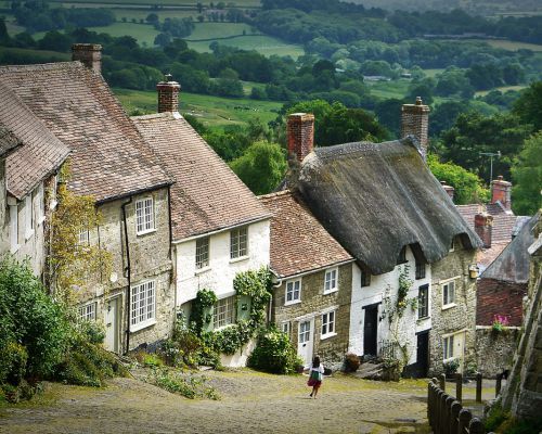 Gold Hill in Shaftesbury