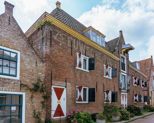 Historische panden in Middelburg