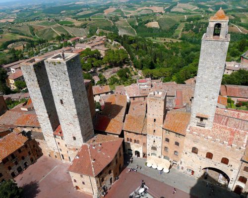 Torens in San Gimignano