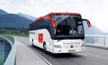 met bus op fietsvakantie