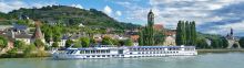 Schip op de rivier
