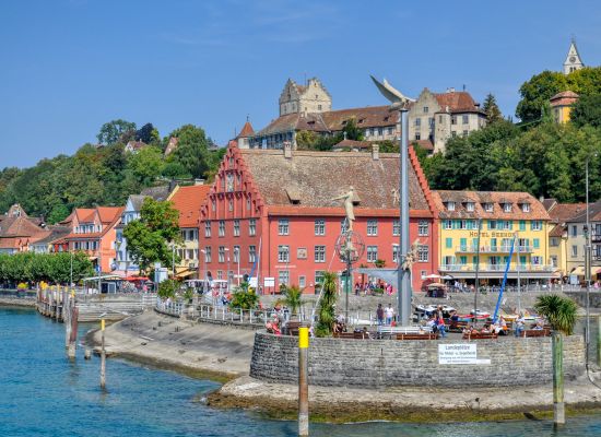 Meersburg - schilderachtig plaatsje aan de Bodensee