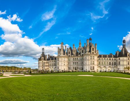 Kasteel Chambord in de Loire vallei