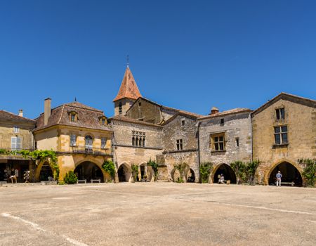 Monpazier in de Dordogne