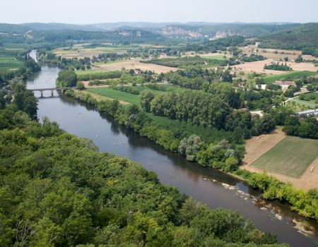 Het landschap van de Perigord