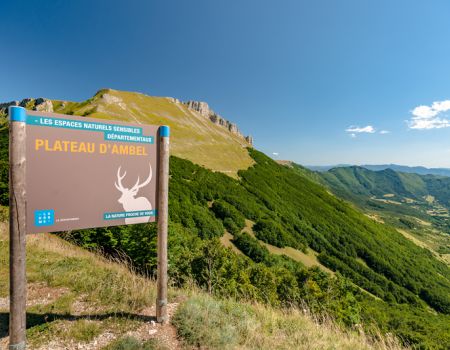 Vercors, bergen landschap