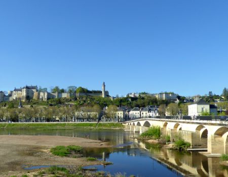 Kasteel van Chinon aan de Loire
