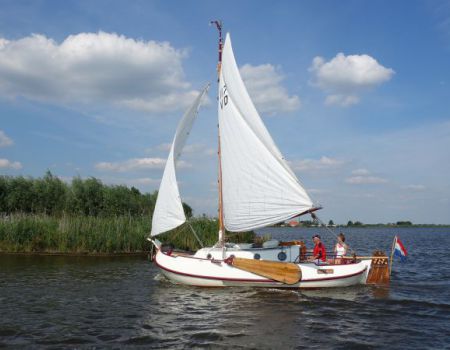 Boot varen Friesland