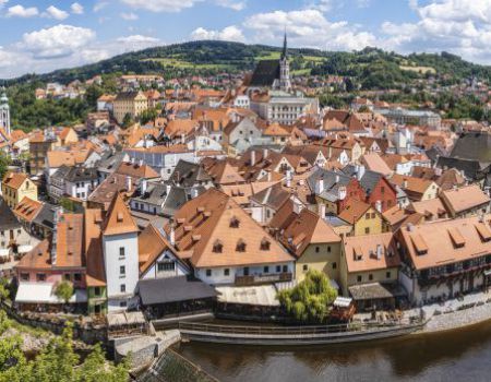 Cesky Krumlov Bohemen