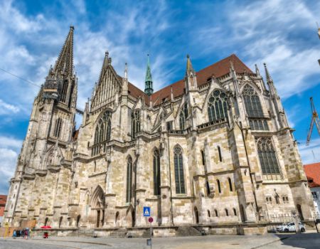 De kathedraal van Regensburg