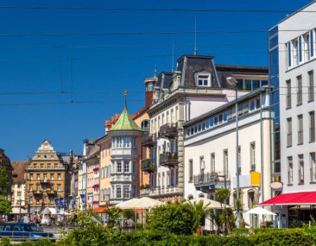 Konstanz stadscentrum