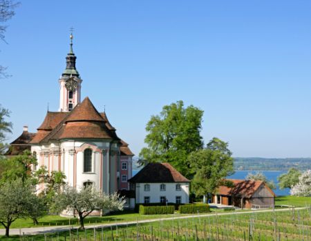 Kerk Birnau aan de Bodensee
