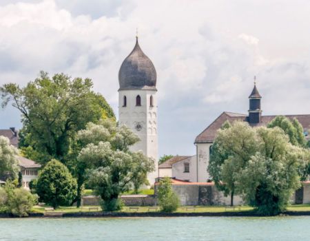 fietsen in priem am chiemsee