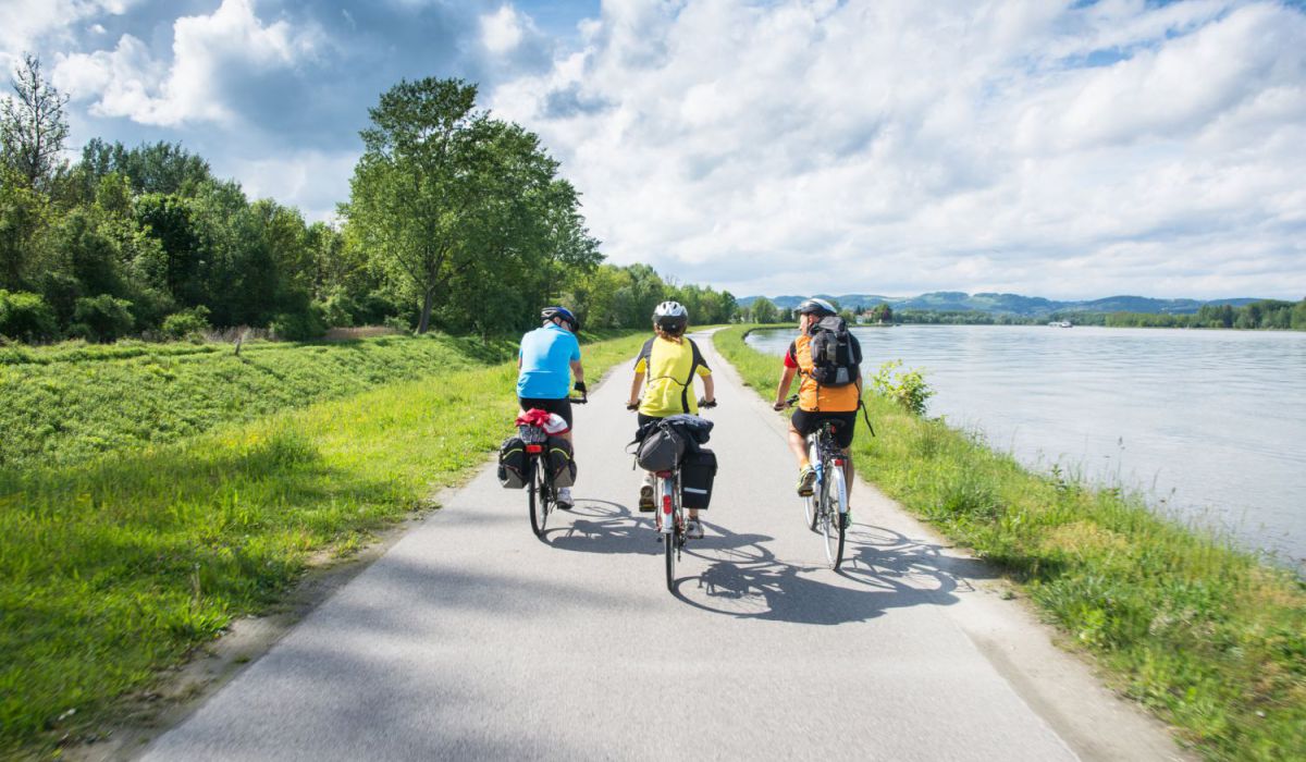 Fietsen langs de Donau